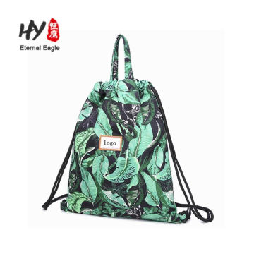 Wholesale dslr camera canvas package drawstring backpack bag